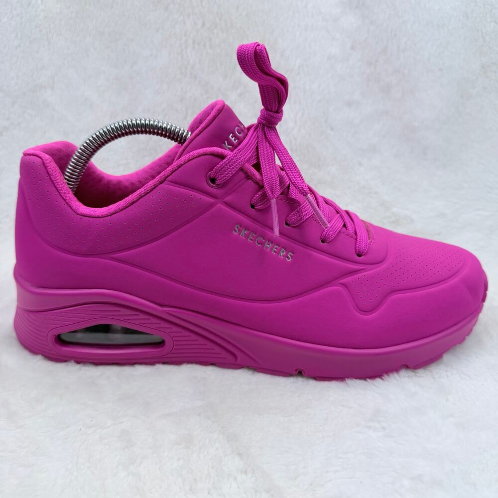 Skechers Uno Night Shades Womens Sneakers Hot Pink Size 11 Casual Athletic